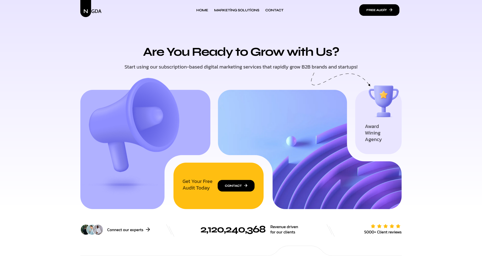 NGDA Agency - Web Tasarım referans projesi